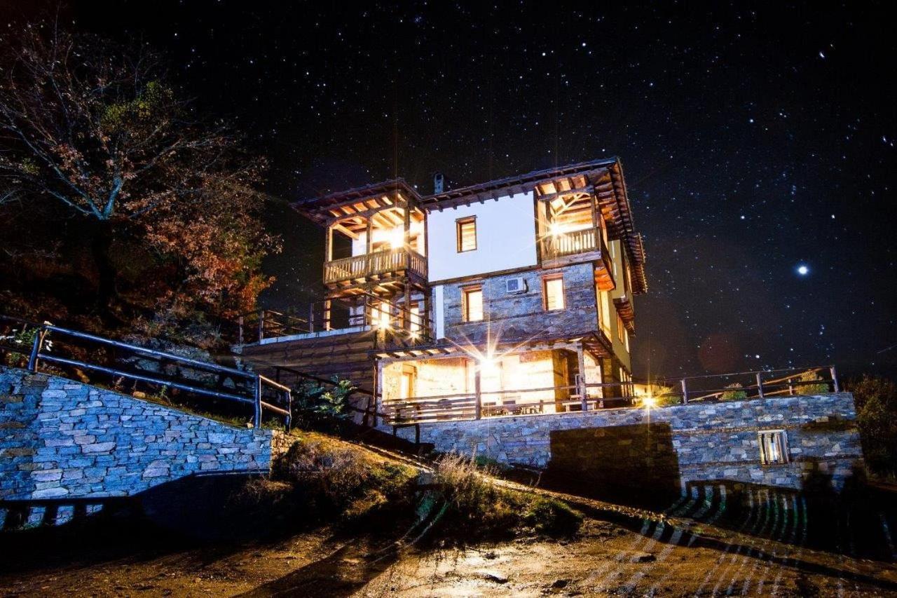 Панорама Хаус Лещен И Еко Къщи Дървена И Землянка 외부 사진